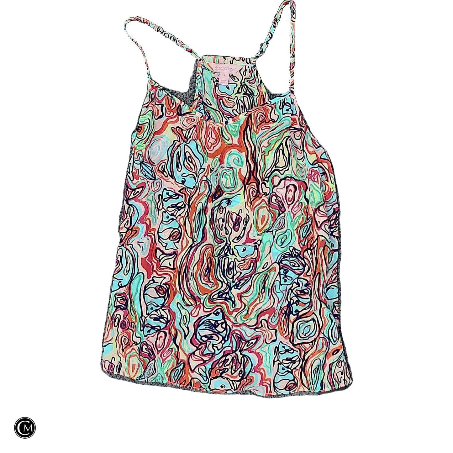 Top Sleeveless Designer By Lilly Pulitzer In Multi, Size: S