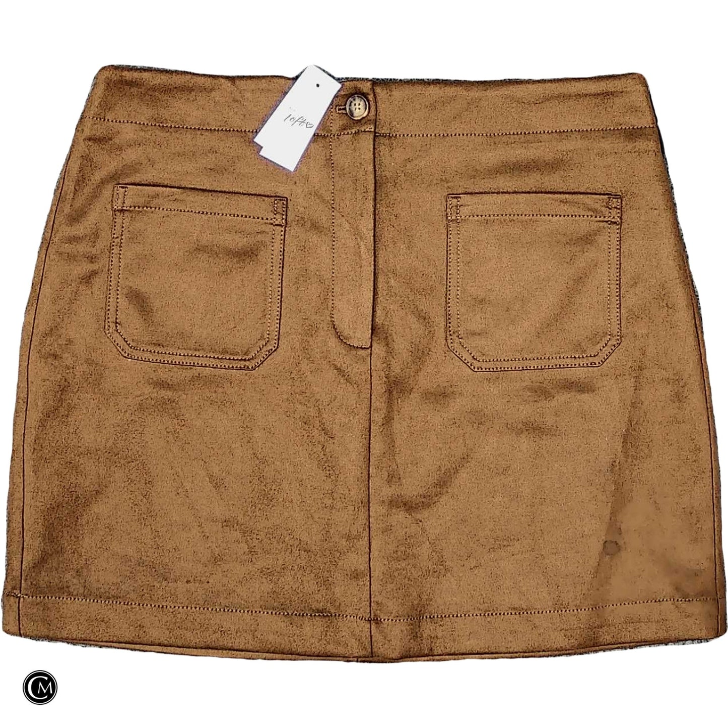 Skirt Mini & Short By Loft In Brown, Size: L