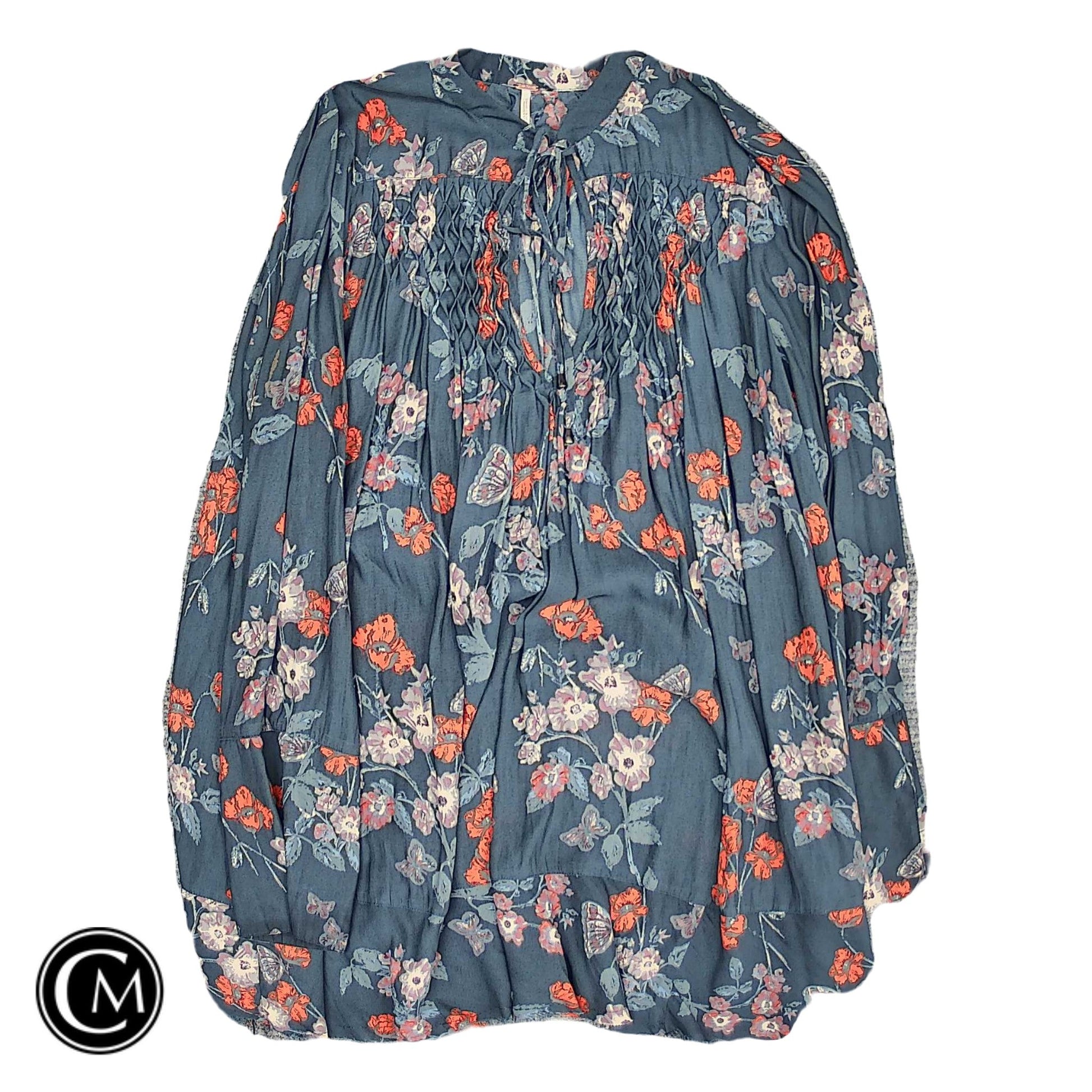 Tunic Ls By Free People In Floral Print, Size: L image 1