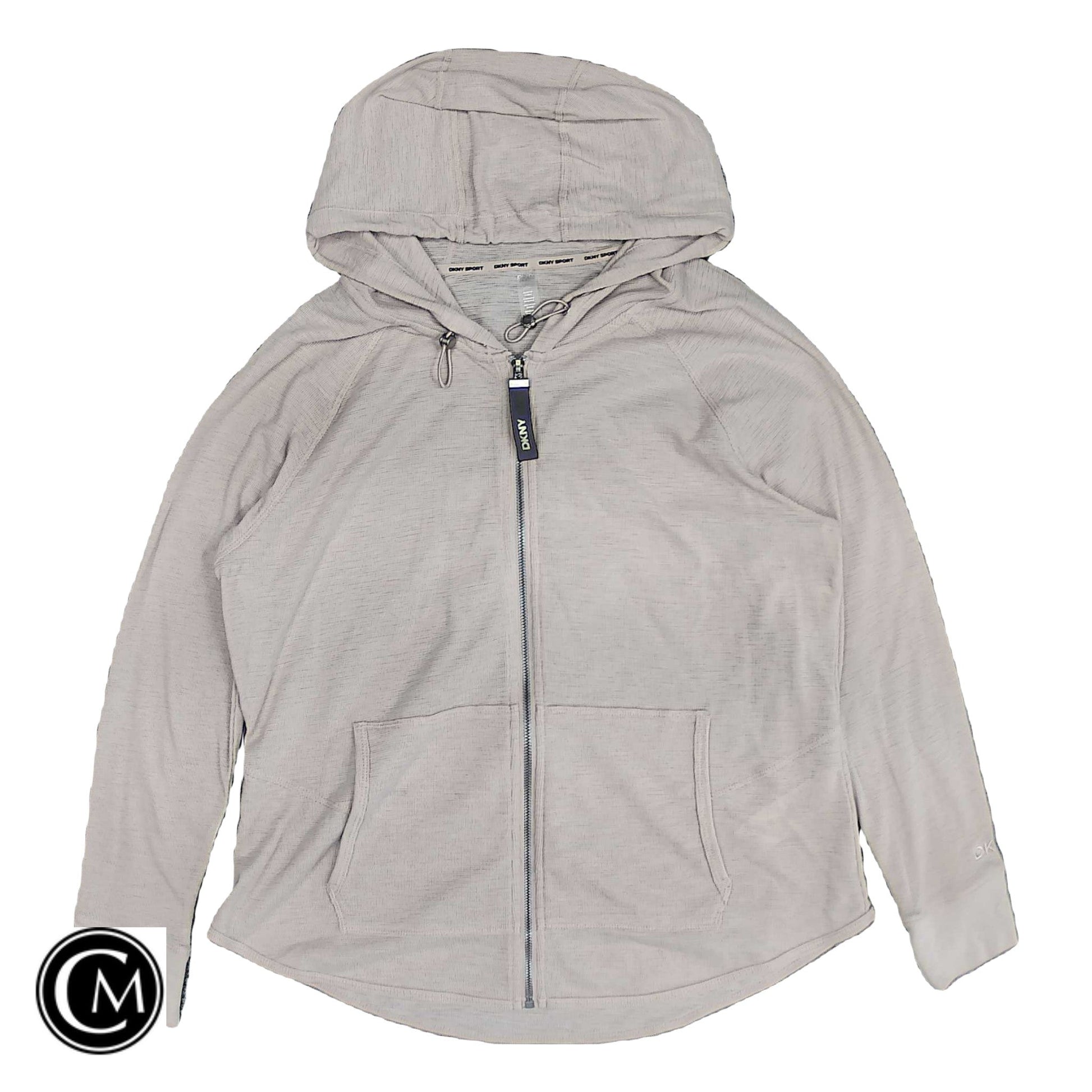 Sweatshirt Hoodie By Dkny In Pink, Size: Xl image 1