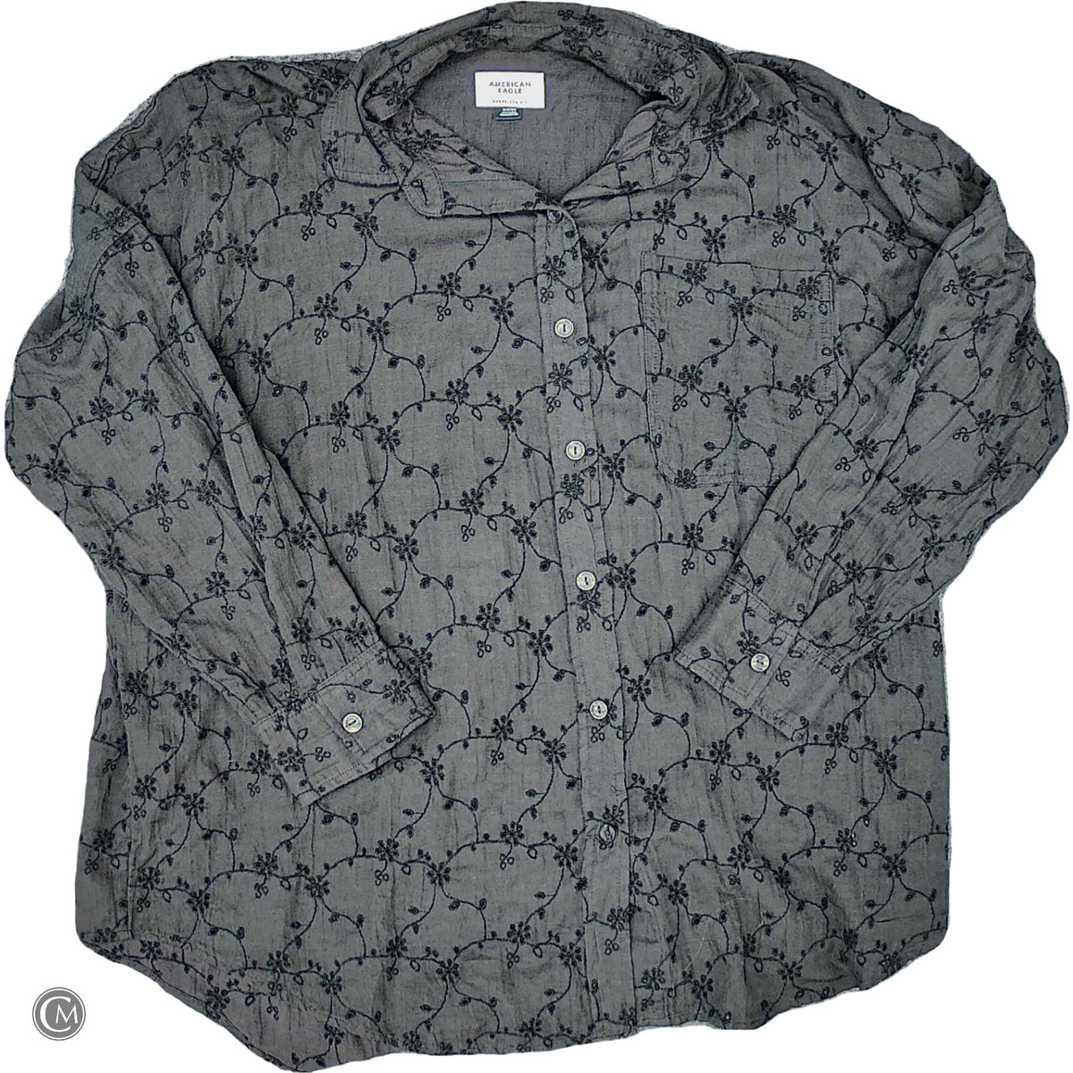 Top Ls By American Eagle In Black, Size: S