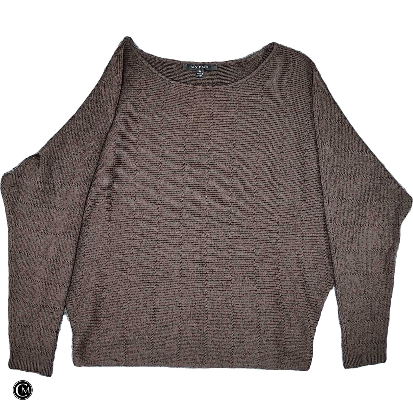 Sweater By Cyrus In Brown, Size: M