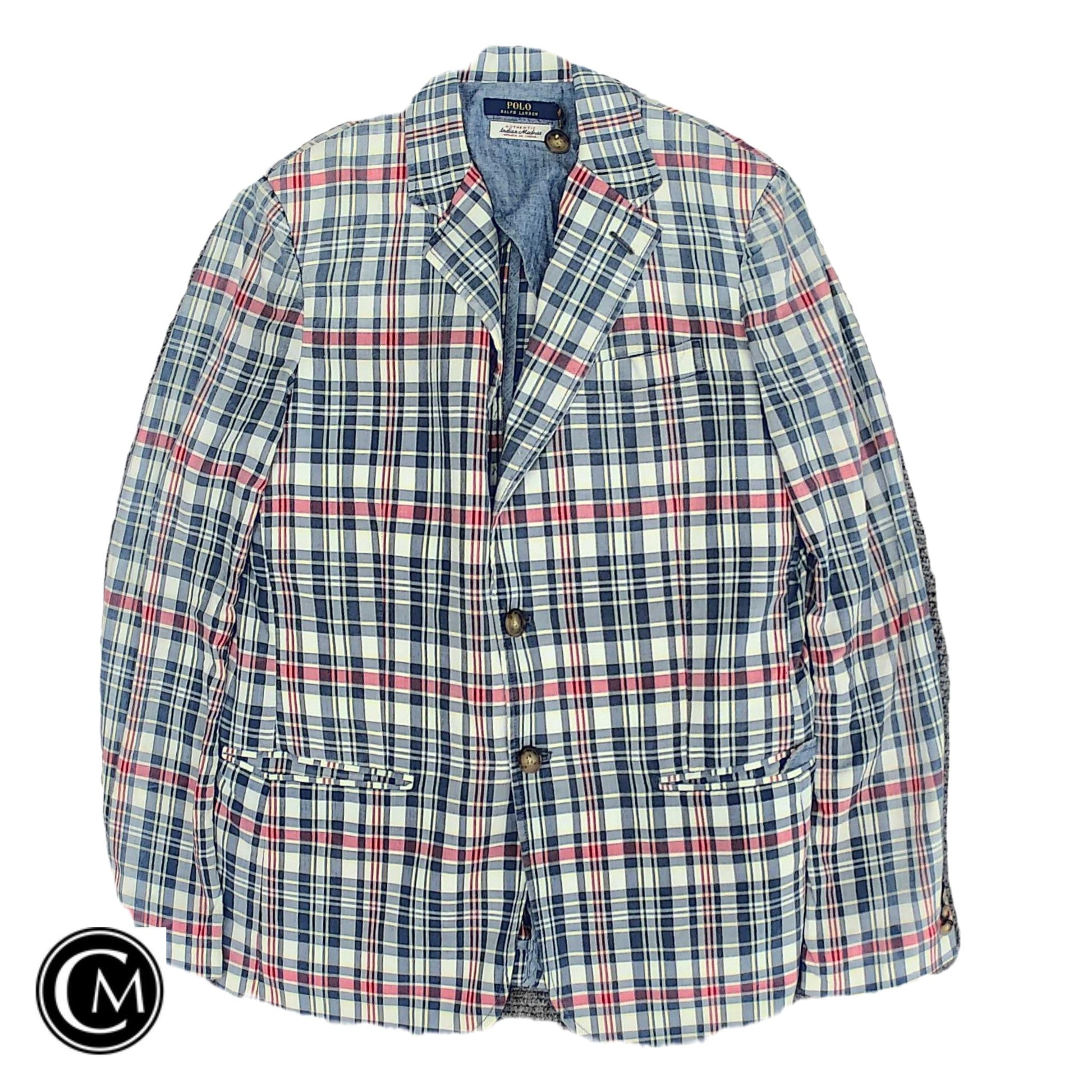 Blazer By Polo Ralph Lauren In Blue Red & White, Size: 6 image 1