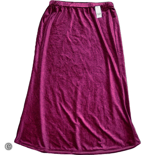 Skirt Midi By Gap In Purple, Size: S