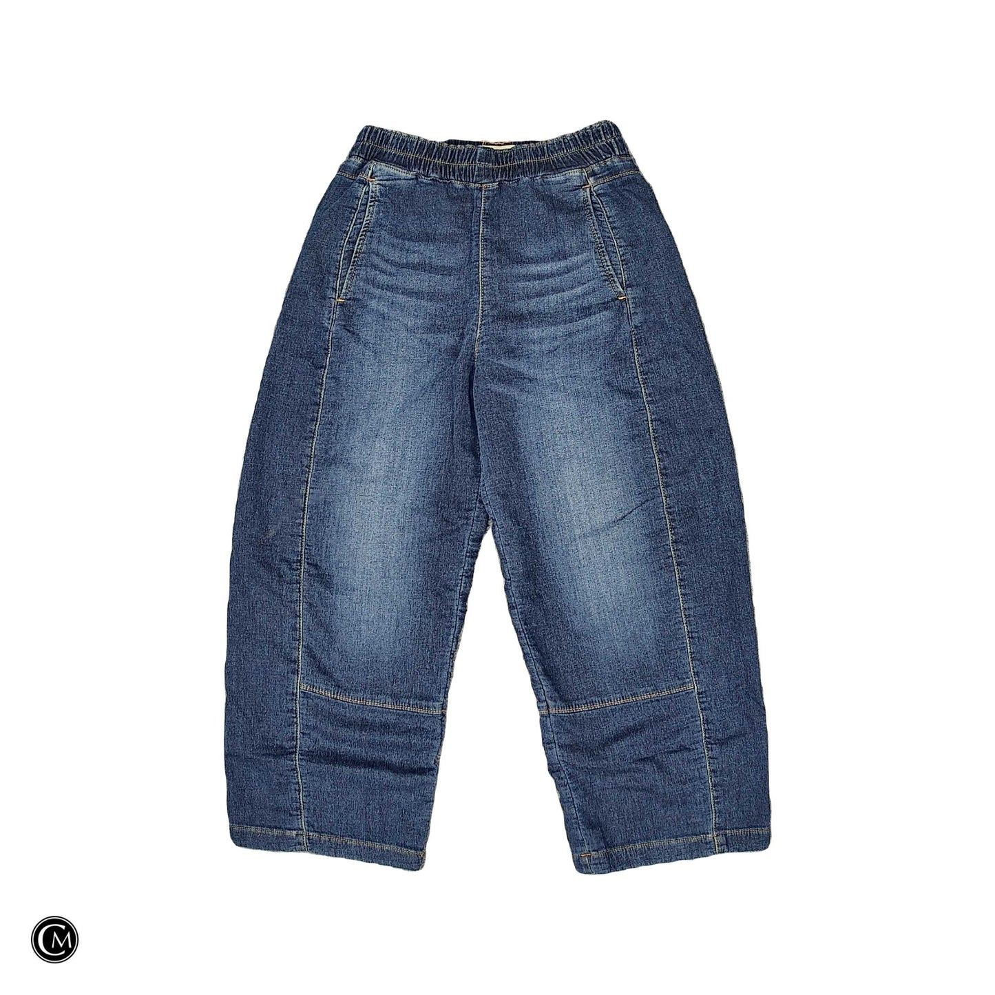 Jeans Wide Leg By Pilcro In Blue Denim, Size: 0p image 1