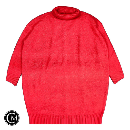 Dress Sweater By Urban Daizy In Red, Size: L