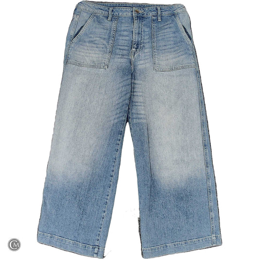 Jeans Wide Leg By H&M In Blue, Size: 10 image 1