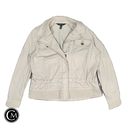 Jacket Other By White House Black Market In Cream, Size: L