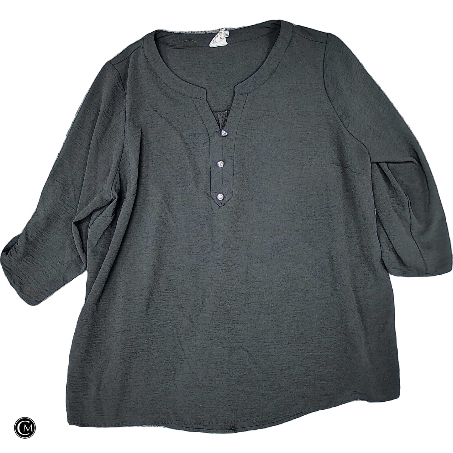 Top Ls By Naif In Black, Size: 2x