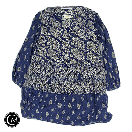 Dress Casual Short By Maeve In Blue, Size: M