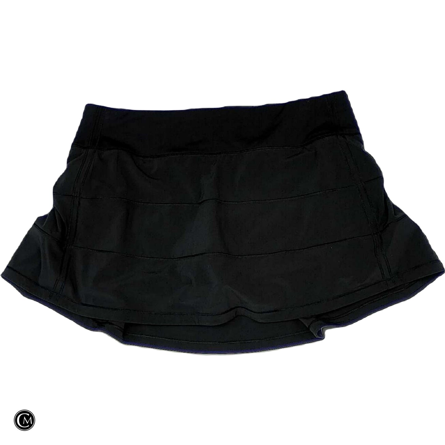 Athletic Skort By Lululemon In Black, Size: S