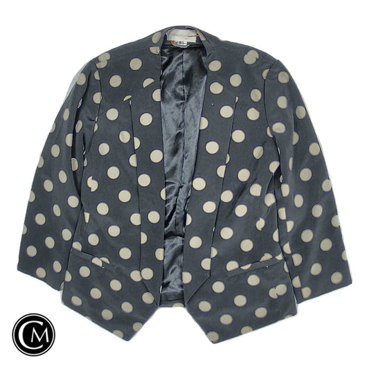 Blazer By Corey Lynn Calter In Black & Cream, Size: 0 image 1