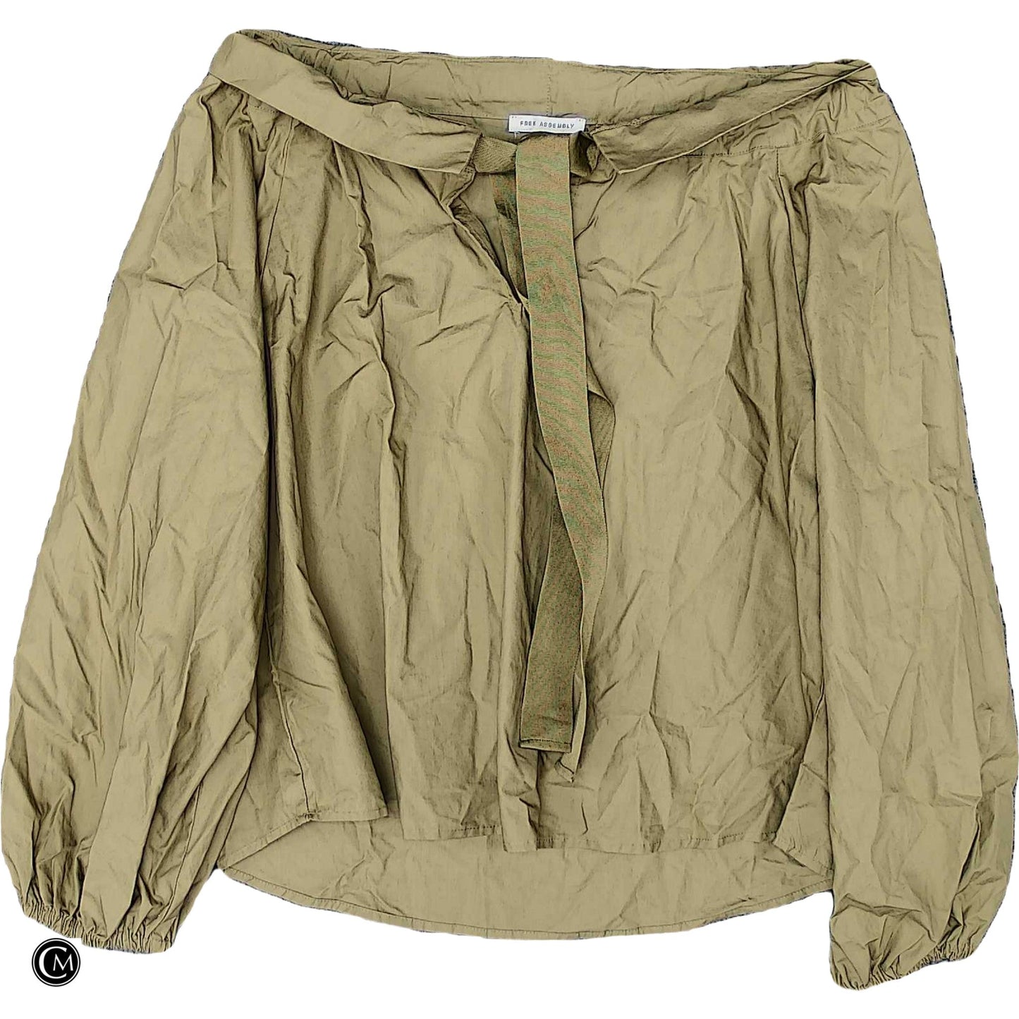 Top Ls By Free Assembly In Green, Size: M