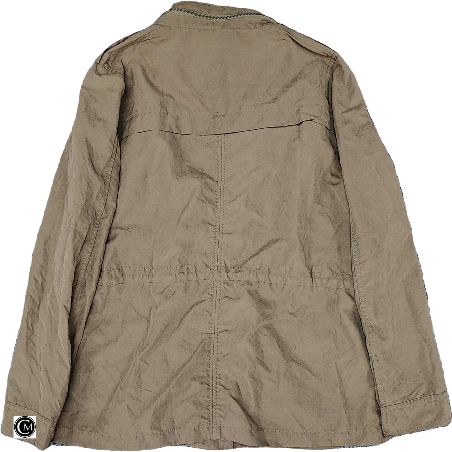 Jacket Utility By Love Tree In Brown, Size: L
