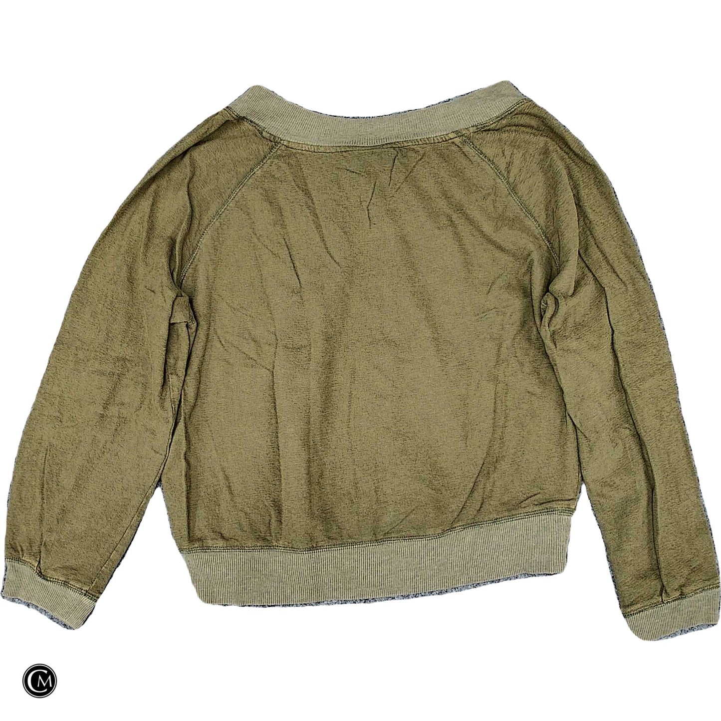 Top Ls By Universal Thread In Green, Size: M