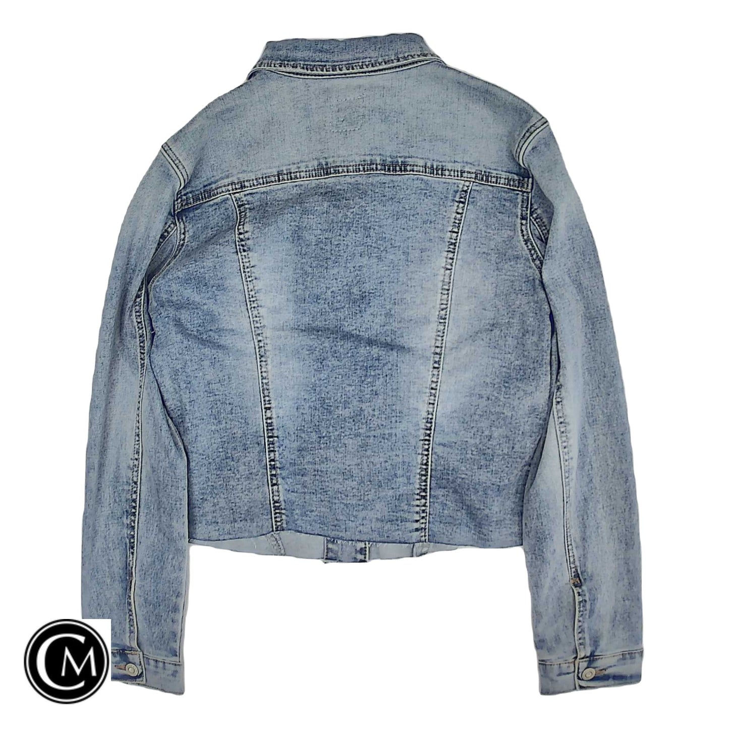 Jacket Denim By Kensie In Blue Denim, Size: S