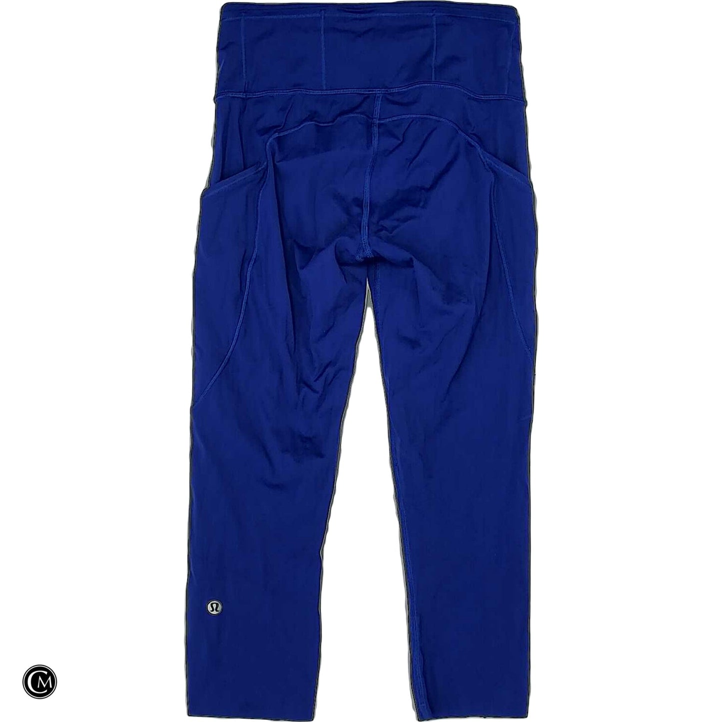 Athletic Leggings Capris By Lululemon In Blue, Size: S