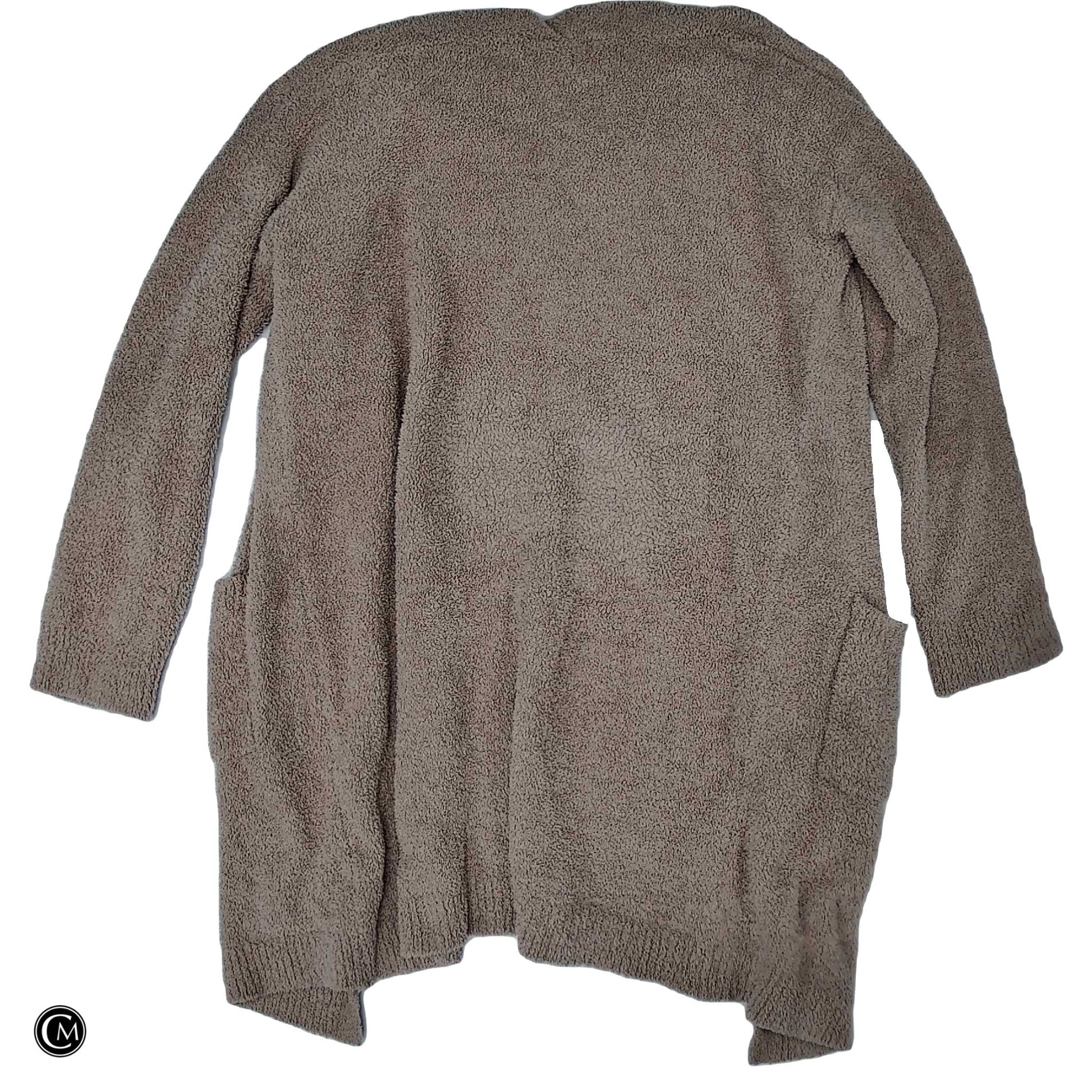 Sweater Cardigan By Thread And Supply In Tan, Size: L image 2