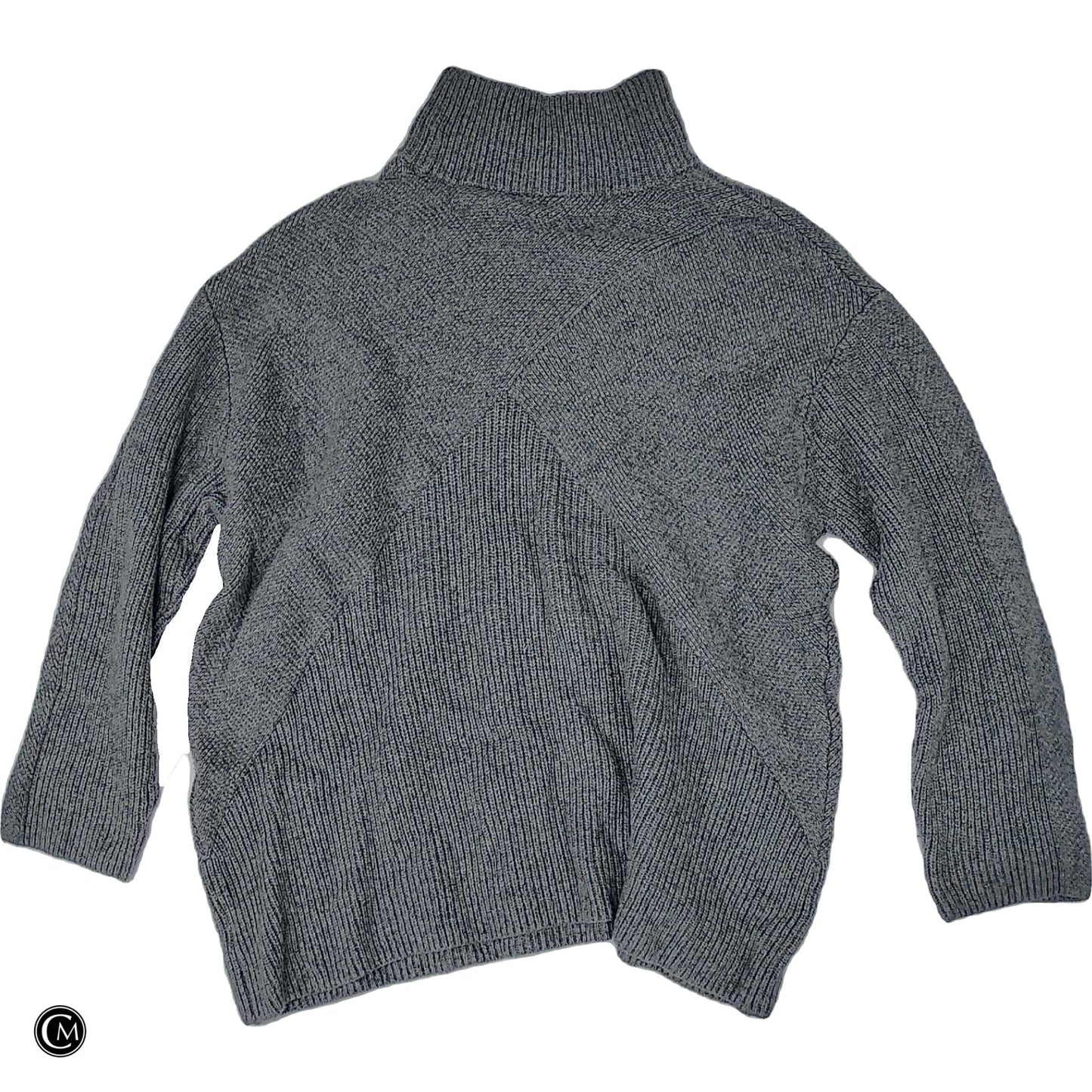 Sweater By Talbots In Grey, Size: Xlp