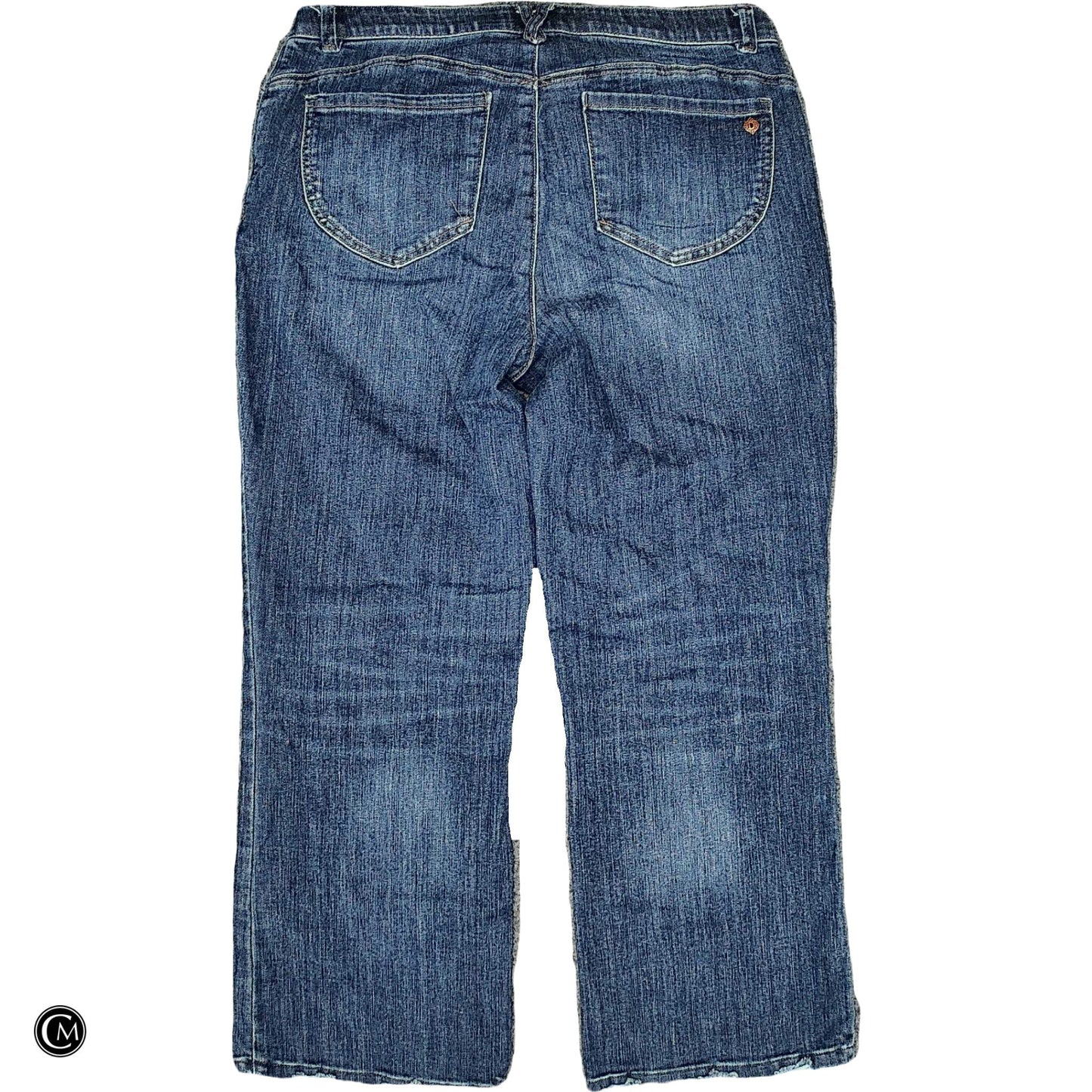 Jeans Boot Cut By Democracy In Blue Denim, Size: 16