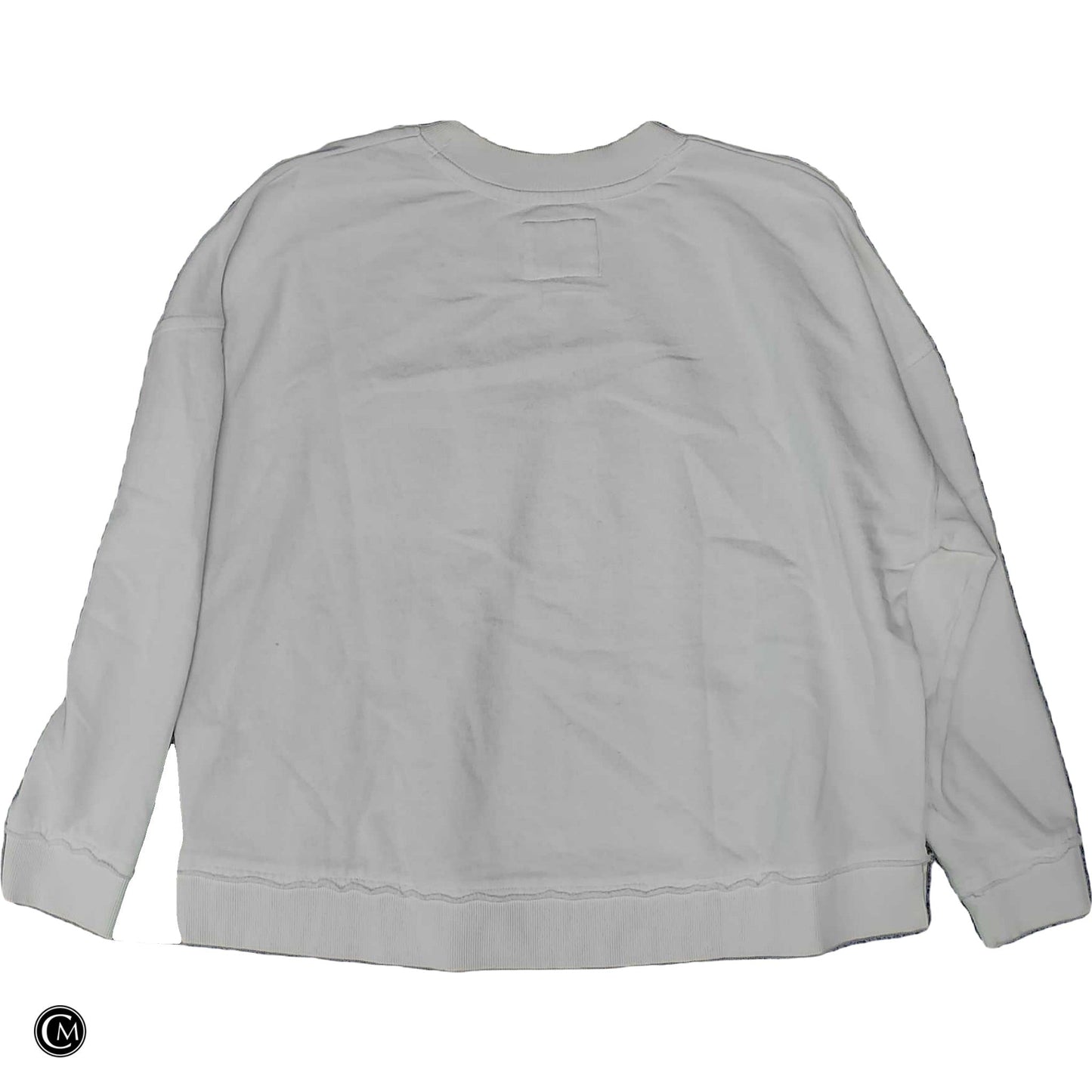 Sweatshirt Crewneck By Natural Reflections In White, Size: M