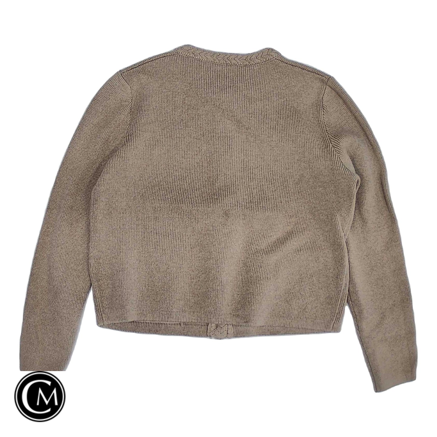 Sweater Cardigan By J. Crew In Brown, Size: S
