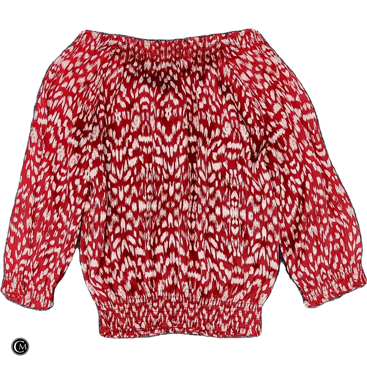 Top Ls By Jones New York In Red & White, Size: S image 2