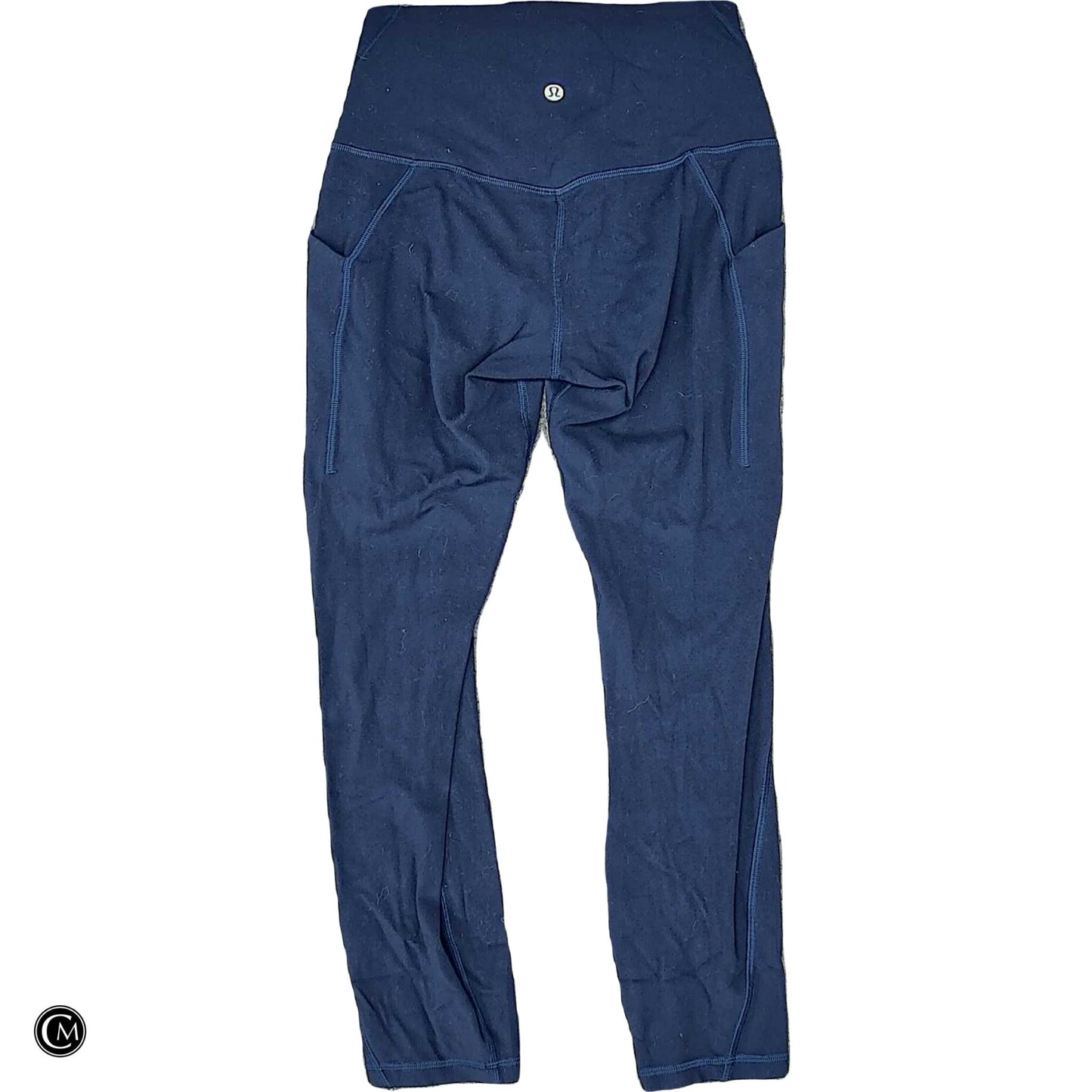 Athletic Leggings By Lululemon In Blue, Size: S