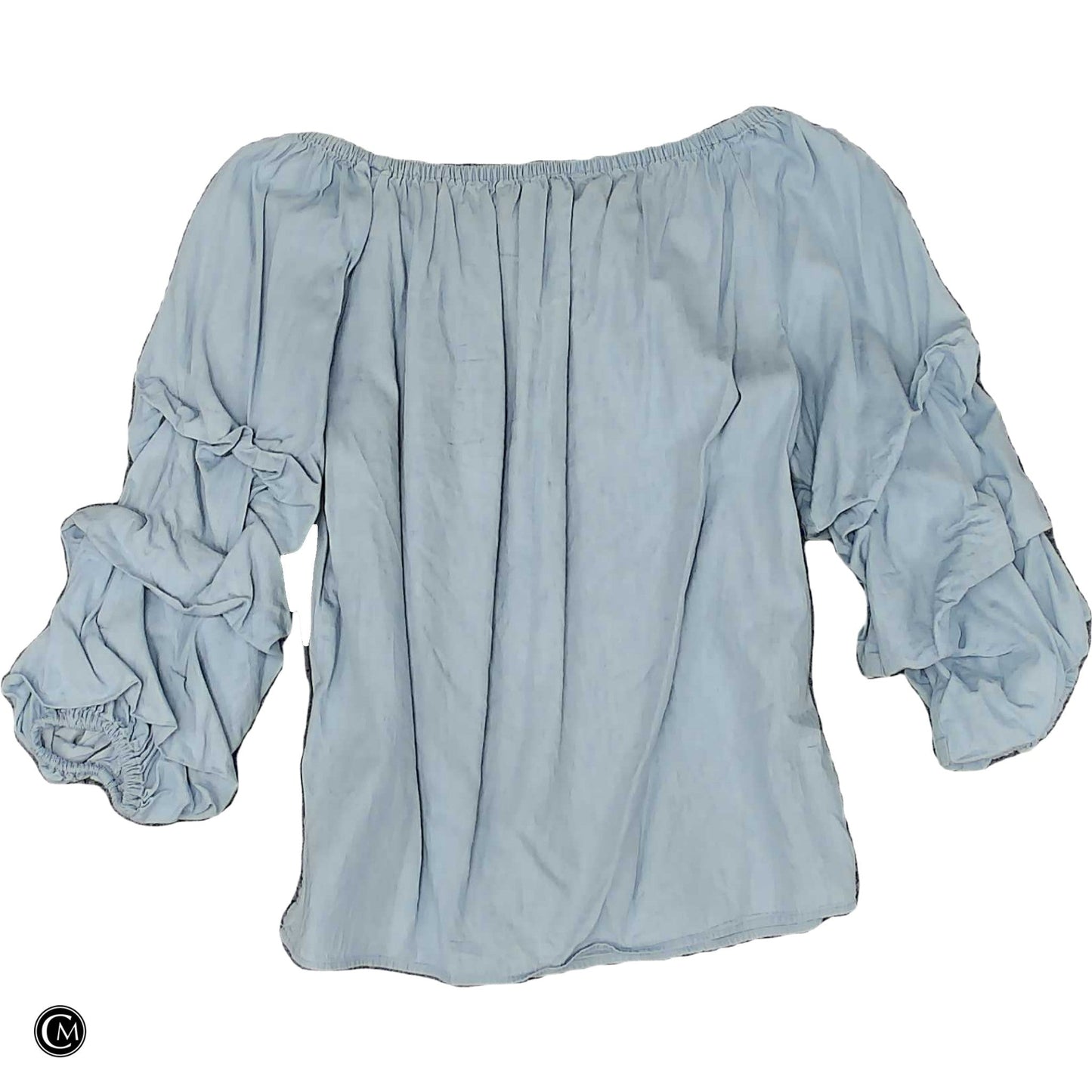 Top Ls By Jane And Delancey In Blue Denim, Size: Xs