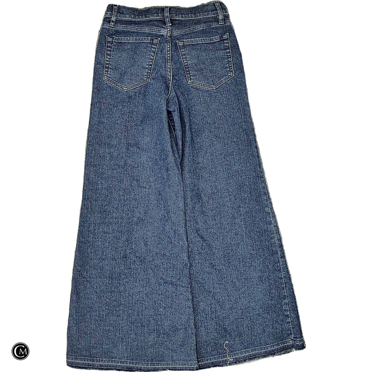 Jeans Flared By Frame In Blue Denim, Size: 2 image 2