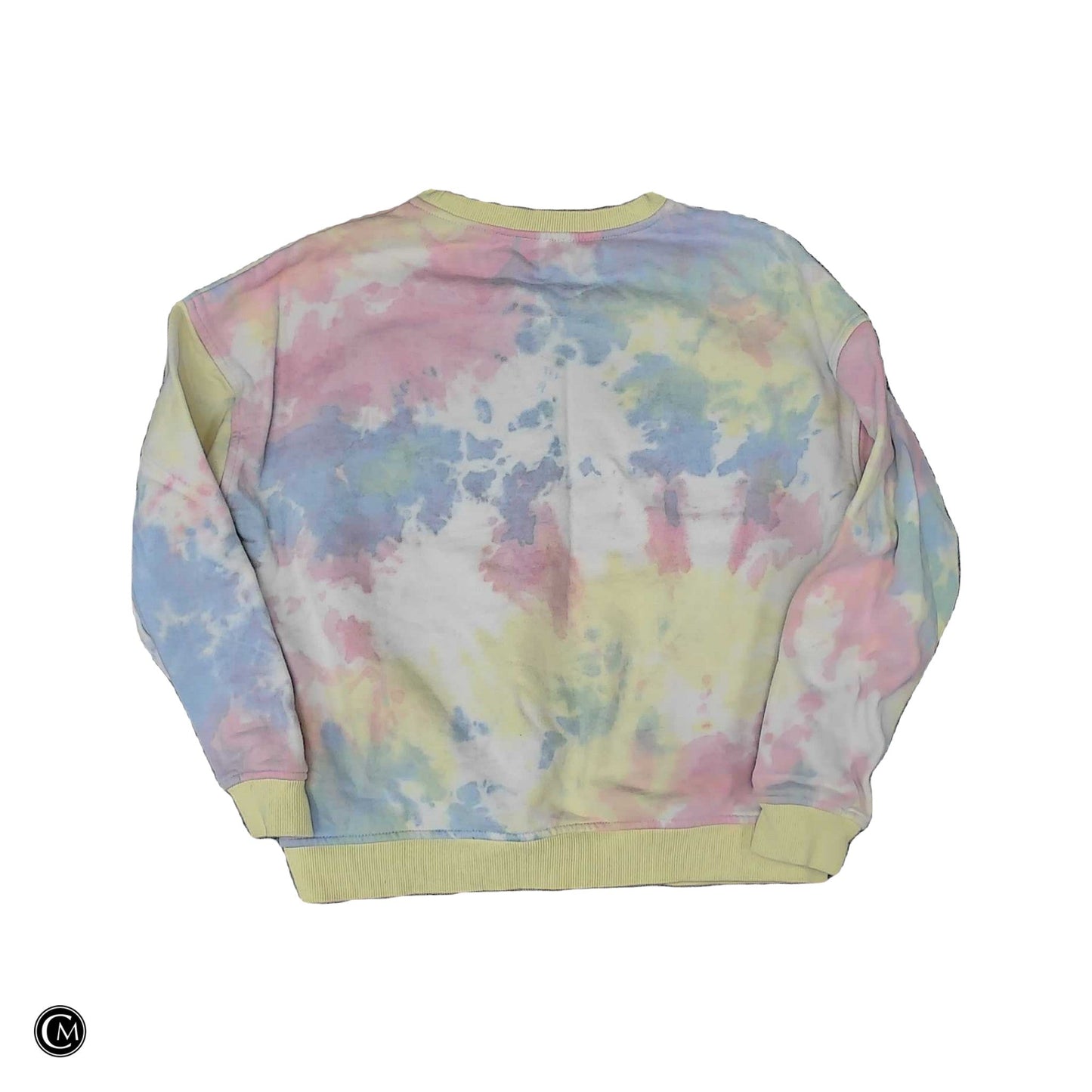Sweatshirt Crewneck By Le Lis In Tie Dye Print, Size: S