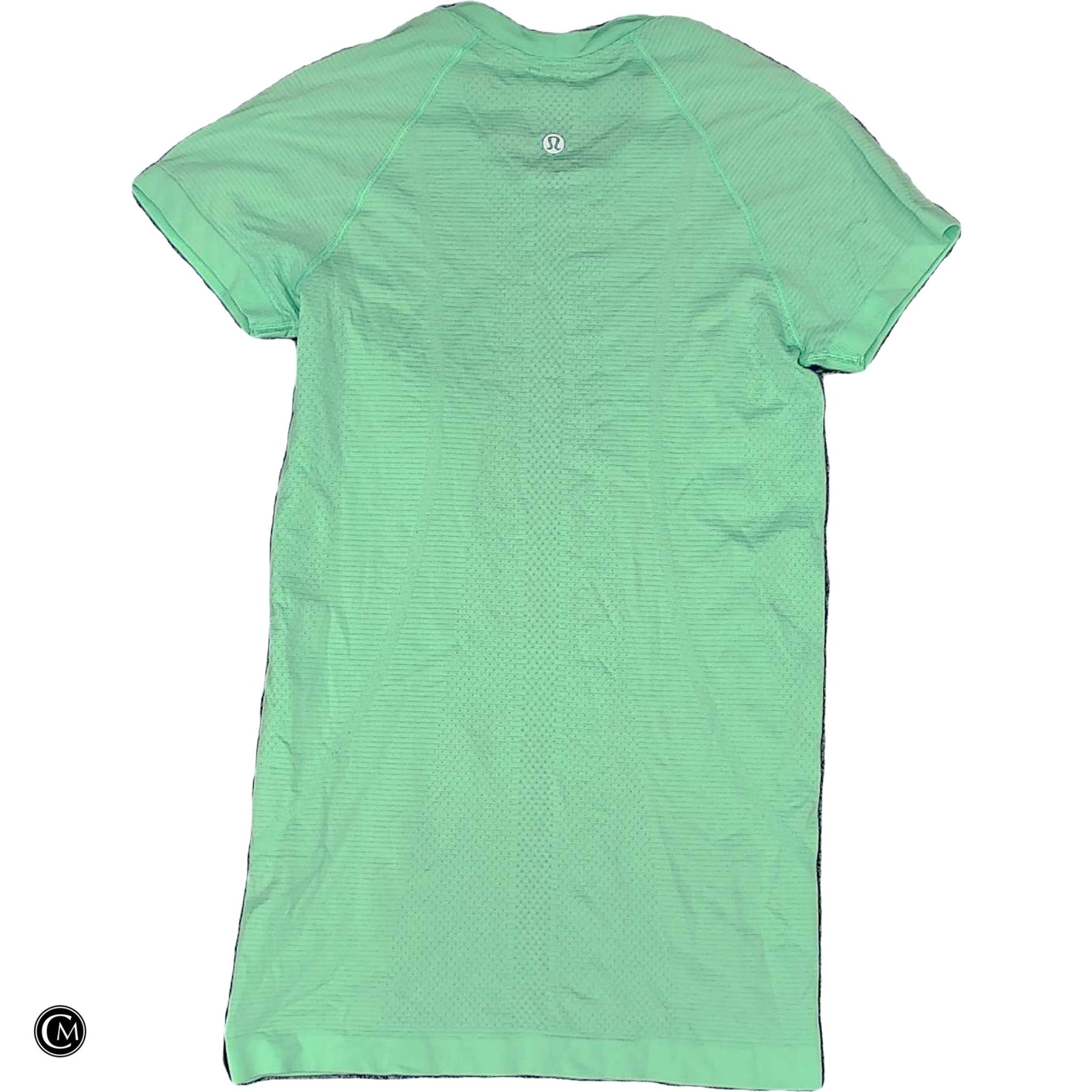 Athletic Top Ss By Lululemon In Green, Size: S image 2