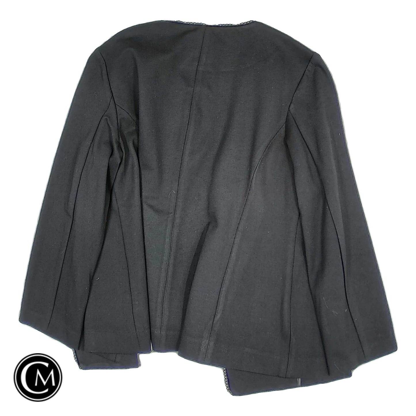 Blazer By Alfani In Black & Silver, Size: 16