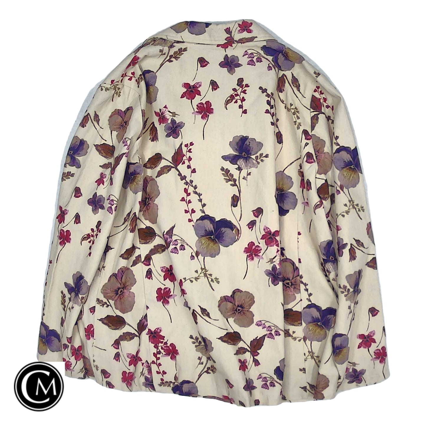 Jacket Other By Susan Graver In Floral Print, Size: S image 2