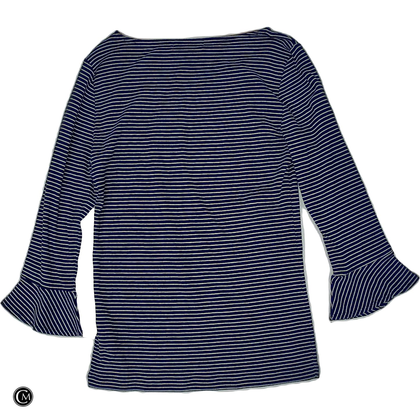 Top Ls By Lauren By Ralph Lauren In Blue & Orange, Size: M