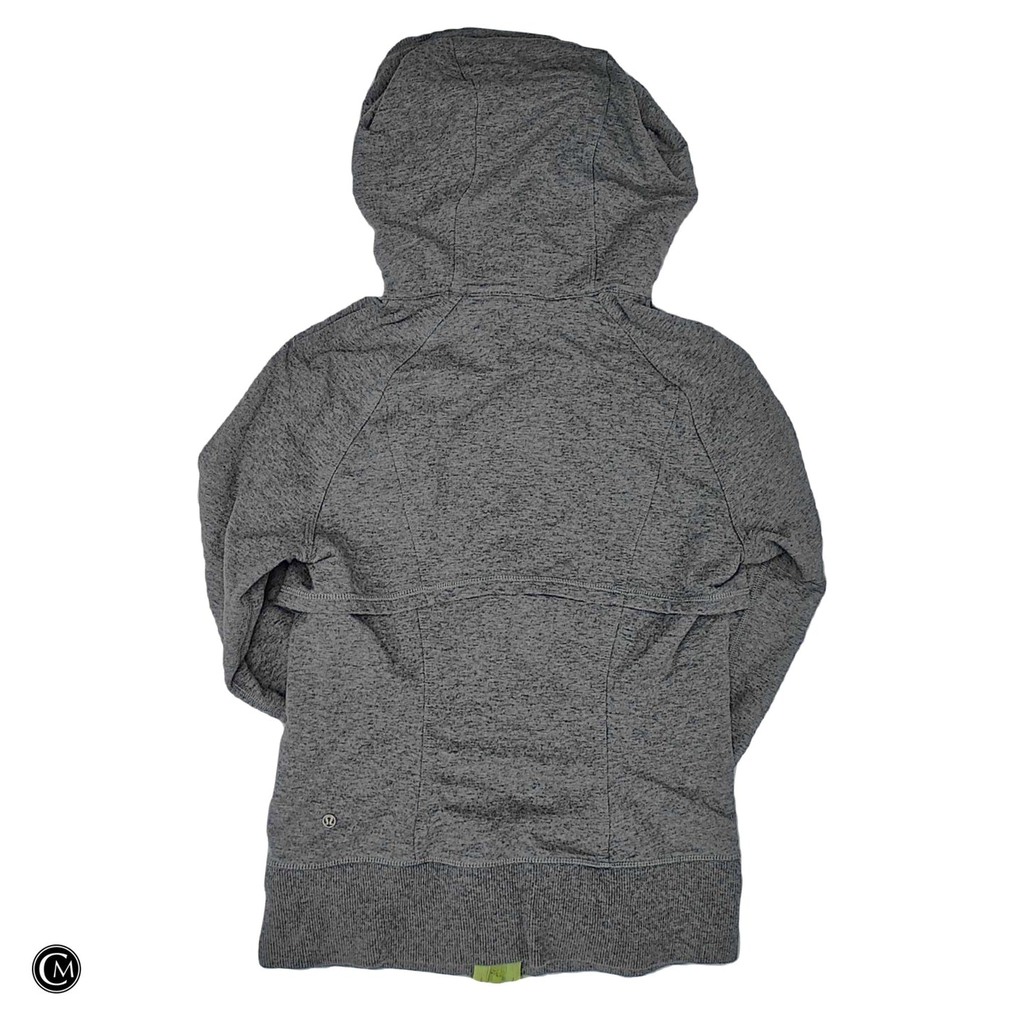 Athletic Jacket By Lululemon In Grey, Size: S