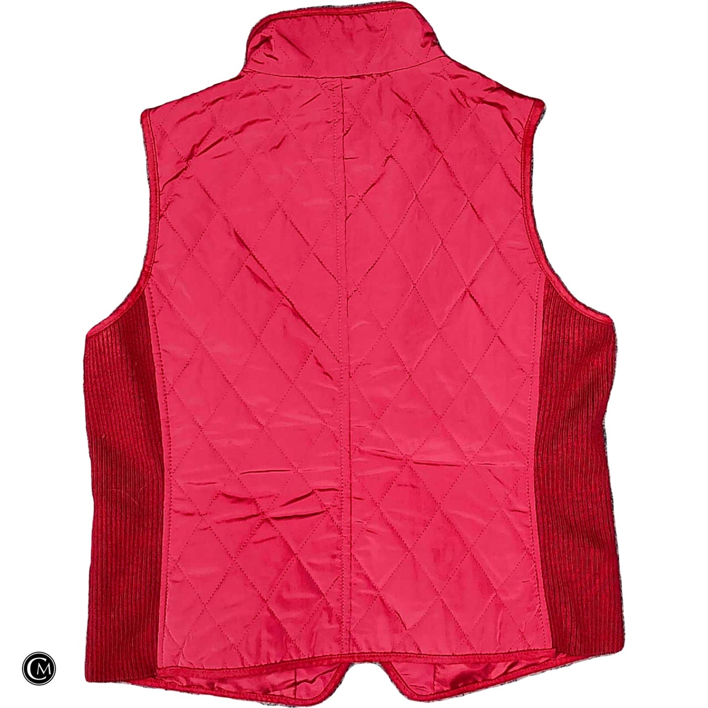 Vest Puffer & Quilted By Talbots In Pink, Size: Sp