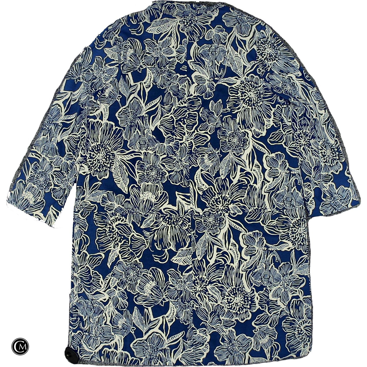 Dress Designer By Lilly Pulitzer In Blue & White, Size: Xl image 2