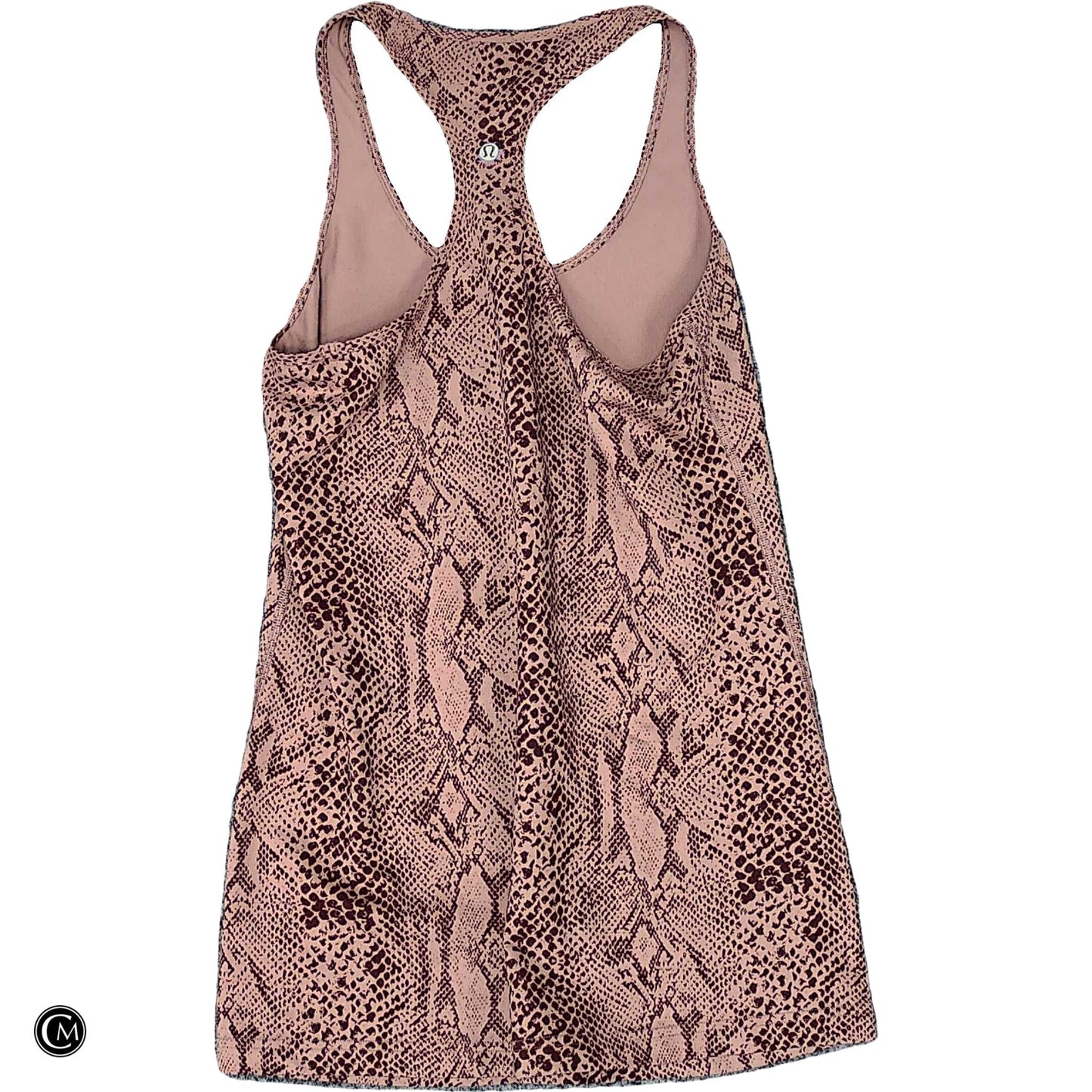 Athletic Tank Top By Lululemon In Pink, Size: L