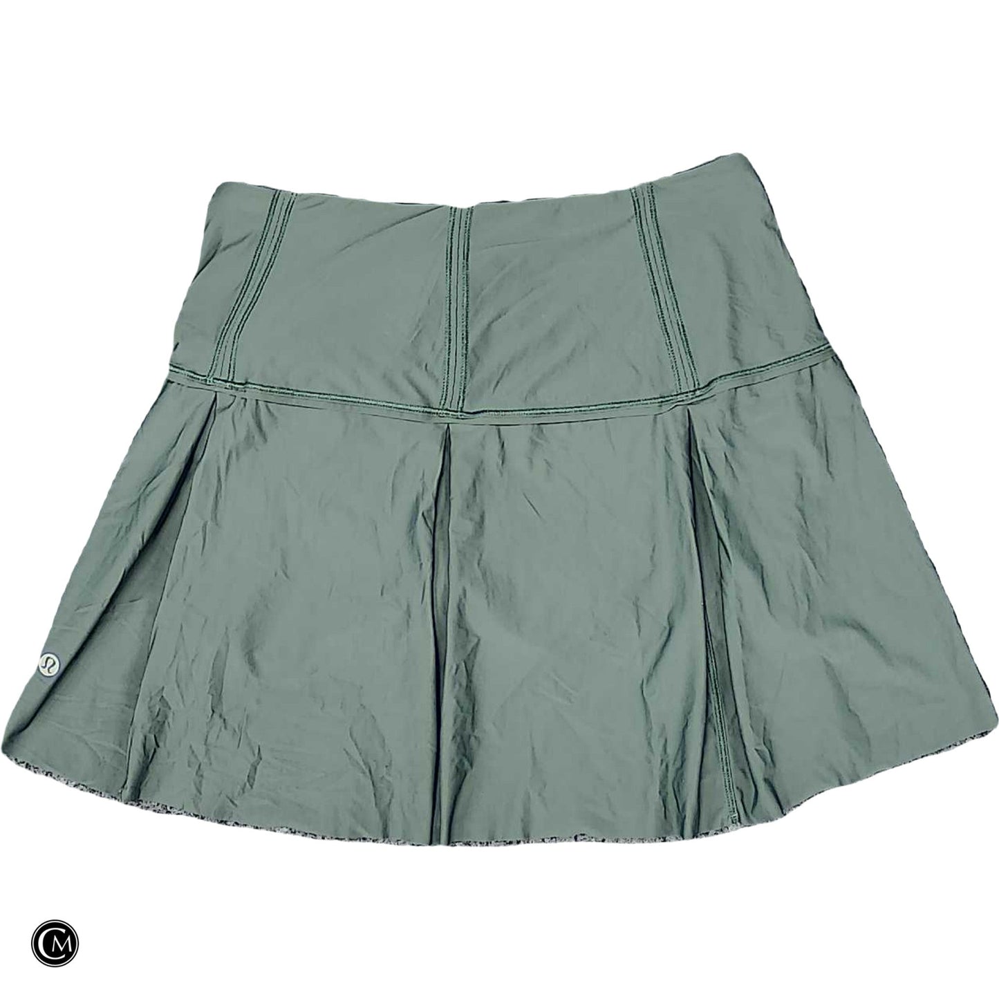 Athletic Skort By Lululemon In Green, Size: S