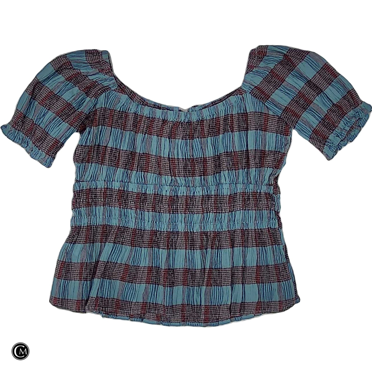 Top Ss By Free People In Blue & Red, Size: Xs image 2