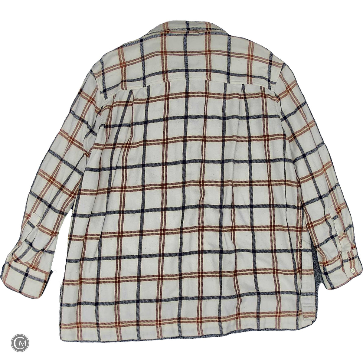 Top Ls By Madewell In Plaid Pattern, Size: M