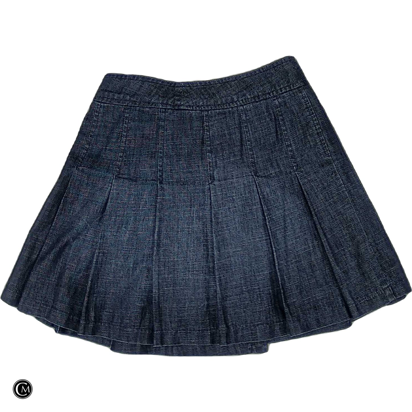 Skirt Mini & Short By Banana Republic In Blue Denim, Size: 0 image 2