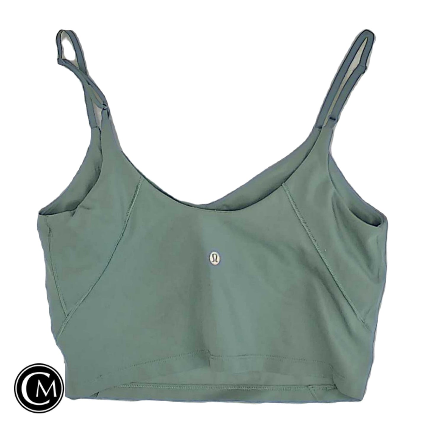 Athletic Bra By Lululemon In Green, Size: 10