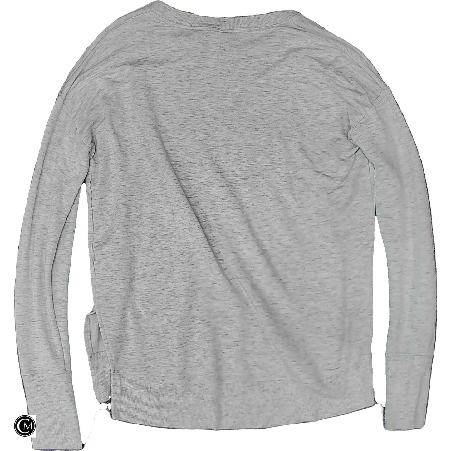 Athletic Top Ls Crewneck By Athleta In Grey, Size: Xs