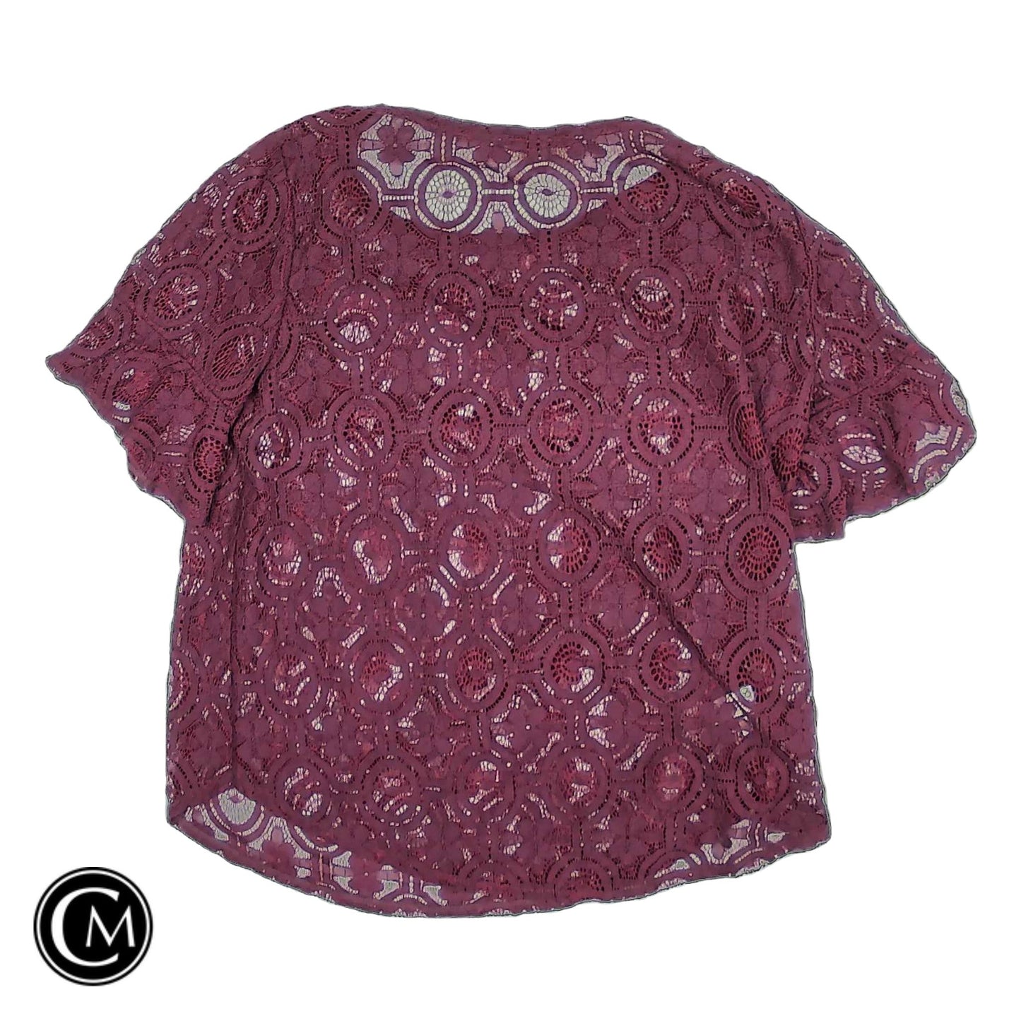 Top Ss By Loft In Purple, Size: Xs image 2