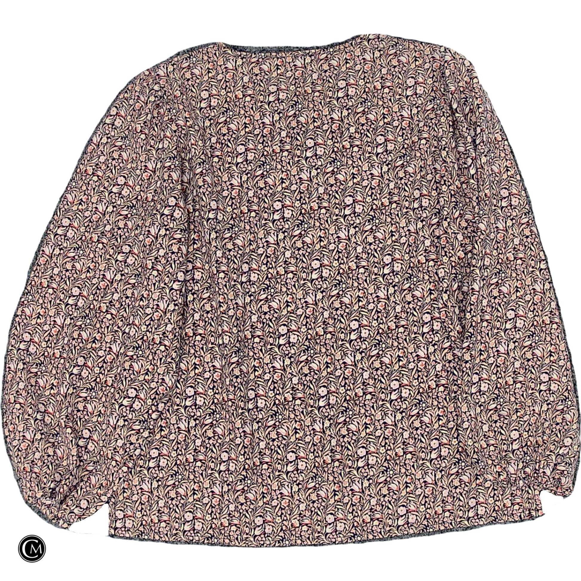 Blouse Ls By J. Crew In Purple, Size: S image 2