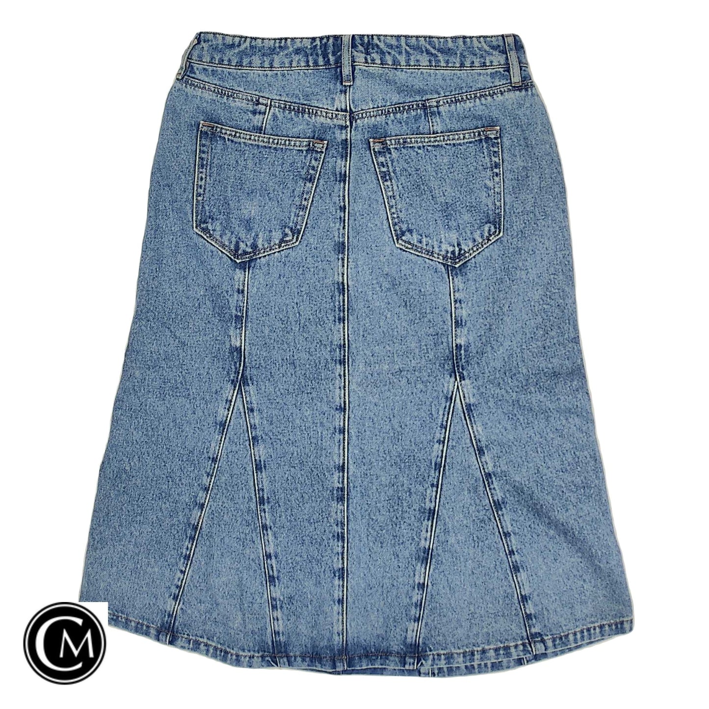 Skirt Maxi By Loft In Blue Denim, Size: 4