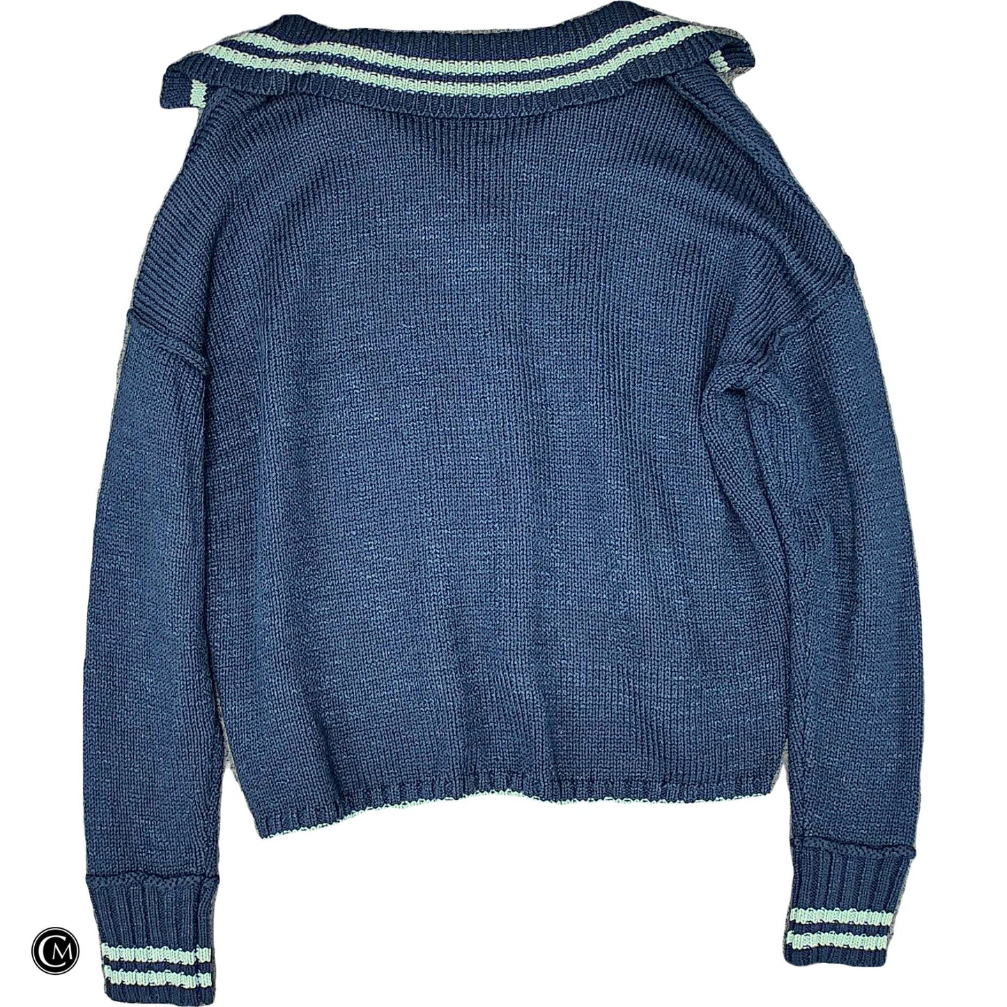 Sweater By Wonderly In Blue, Size: 1x