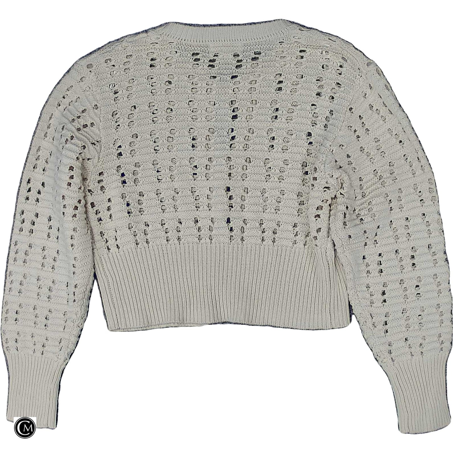 Sweater Cardigan By Jessica Simpson In Cream, Size: L